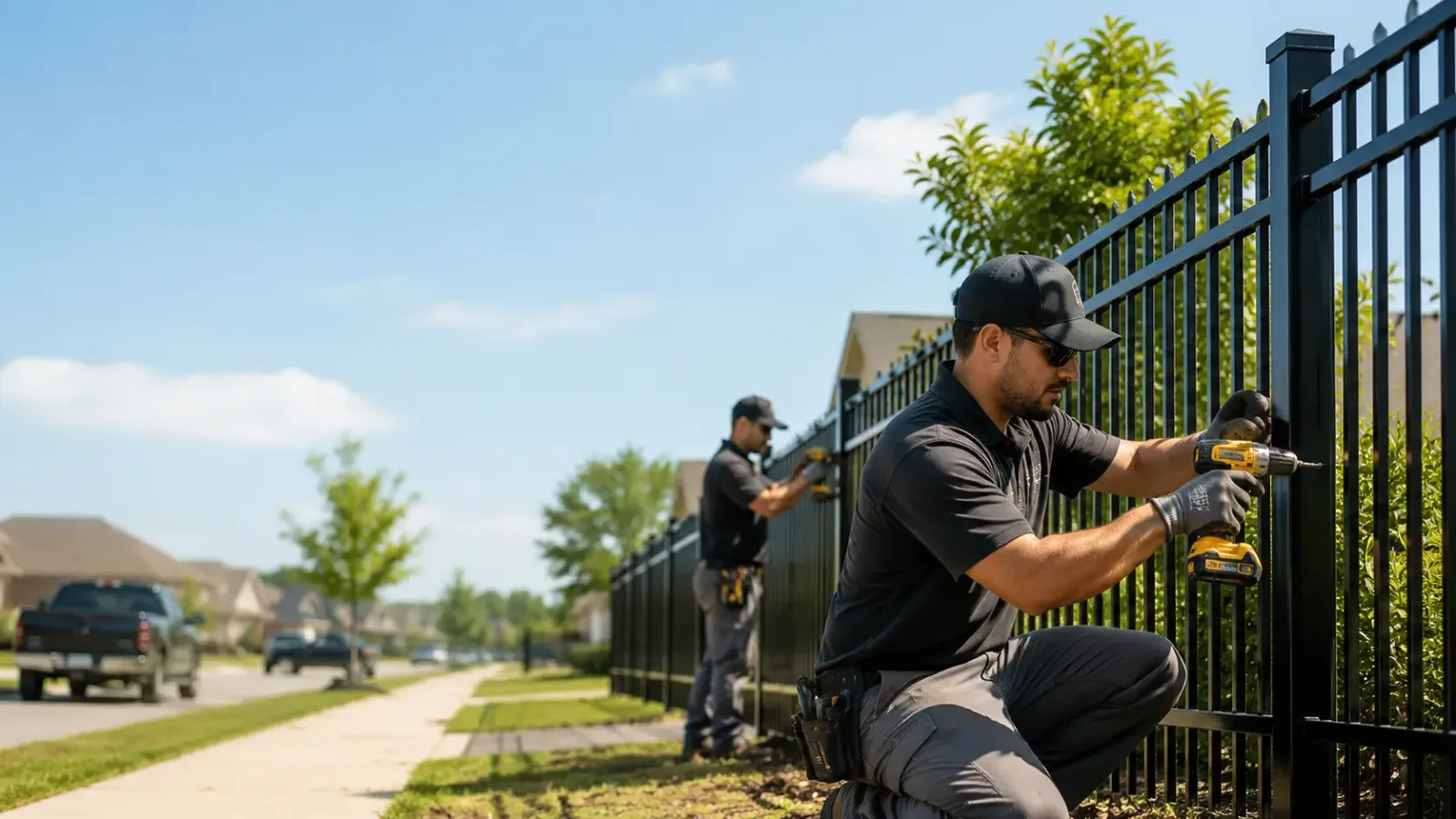 Metal Fence Installation in Pleasant Hill, OH
